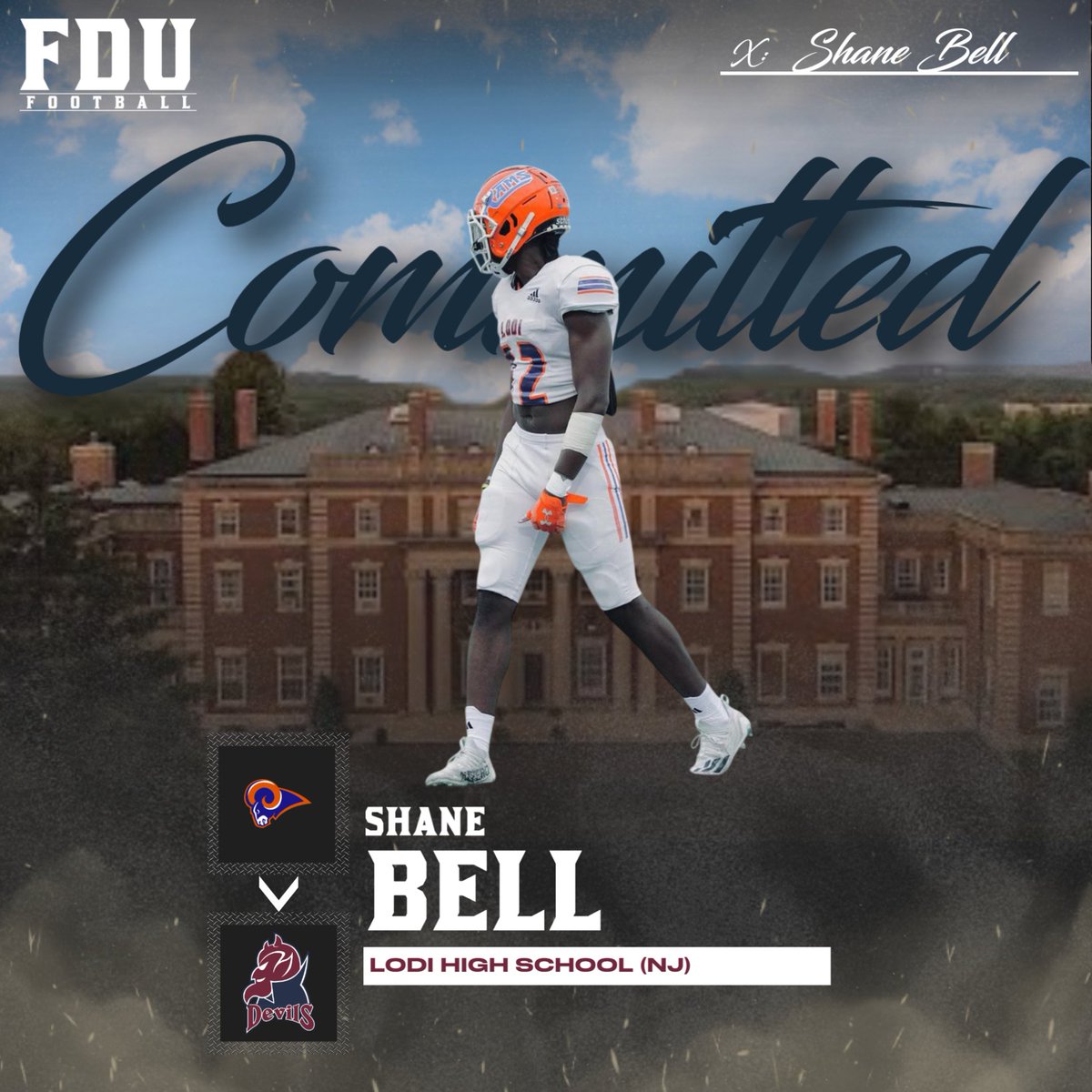 FDU Football (@fdufootball) on Twitter photo <a href="/CoachAVC_FDU/">Anthony Van Curen</a> <a href="/CoachTufaro/">Mike Tufaro</a> <a href="/CoachKennedyFDU/">Brendan Kennedy</a> <a href="/CoachPonts/">Anthony_Puntolillo</a> <a href="/Coach_jminnich/">Coach Minnich</a> <a href="/CoachOgnibene/">Anthony Ognibene</a> <a href="/CoachSmokeNJ/">Smoke</a> <a href="/QBcoachPop/">Marc Poppe</a> <a href="/FDUWhatsNew/">Fairleigh Dickinson University</a> <a href="/FDUDevils/">FDU Devils Athletics</a> Welcome to the FDU Family!
Shane Bell
๐ Lodi High School
๐ Lodi, NJ
#FamilyDedicatedUncommon #Team51 <a href="/CoachAVC_FDU/">Anthony Van Curen</a> <a href="/CoachTufaro/">Mike Tufaro</a> <a href="/CoachKennedyFDU/">Brendan Kennedy</a> <a href="/CoachPonts/">Anthony_Puntolillo</a> <a href="/Coach_jminnich/">Coach Minnich</a> <a href="/CoachOgnibene/">Anthony Ognibene</a> <a href="/CoachSmokeNJ/">Smoke</a> <a href="/QBcoachPop/">Marc Poppe</a> <a href="/FDUWhatsNew/">Fairleigh Dickinson University</a> <a href="/FDUDevils/">FDU Devils Athletics</a> Welcome to the FDU Family!
Shane Bell
๐ Lodi High School
๐ Lodi, NJ
#FamilyDedicatedUncommon #Team51