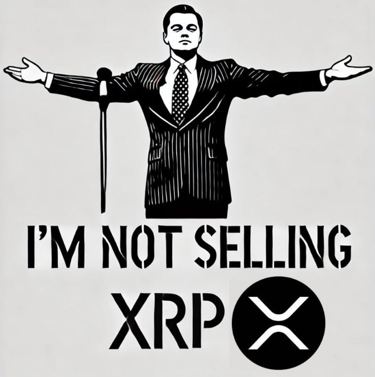 NOT selling $XRP.