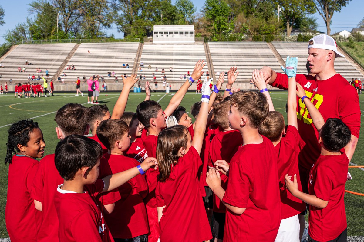 Great time in Omaha to kick off Matt Rhule Football Camps!

#GBR x #WhatsNExt