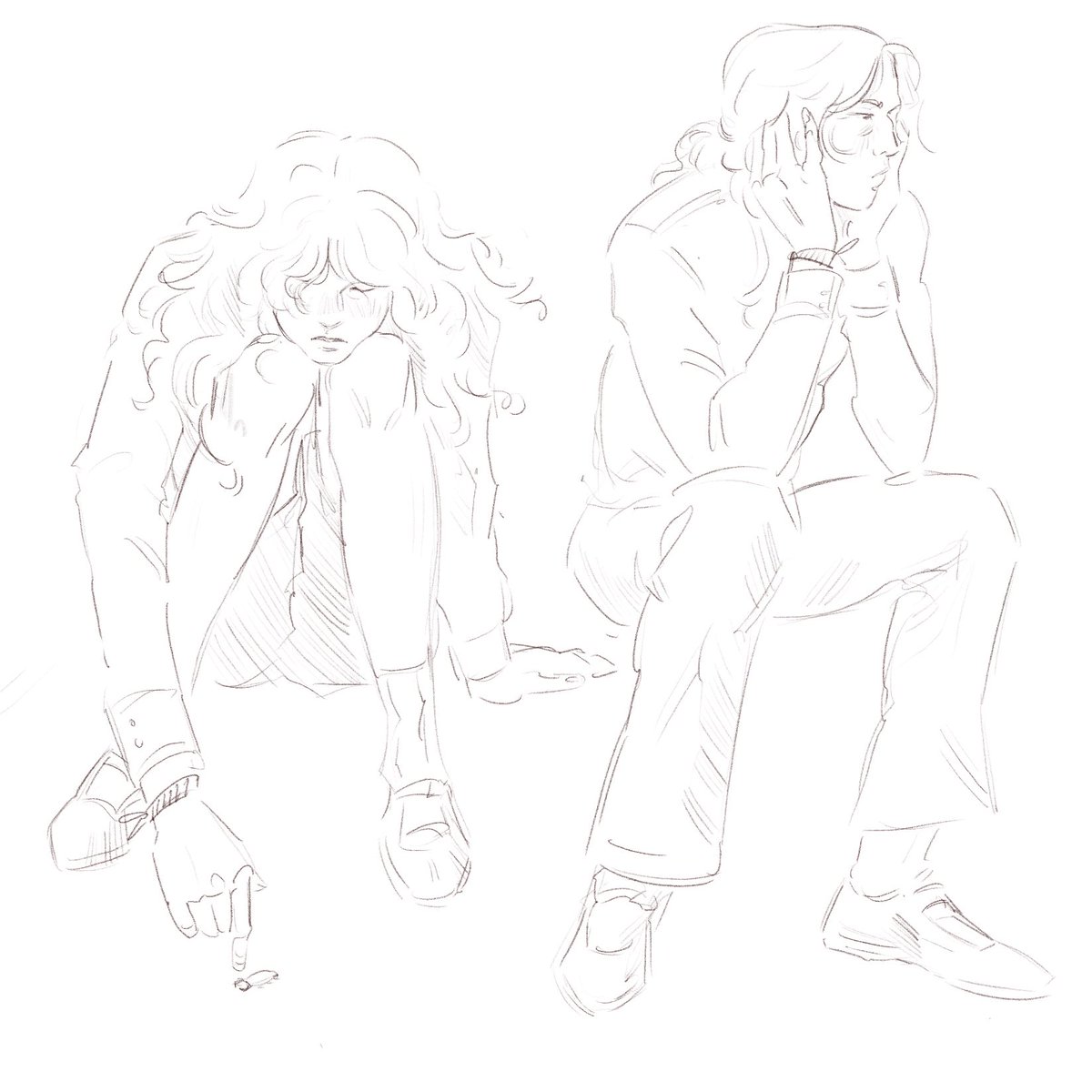 xamelsketch's tweet image. Baby rhaenicent doodle