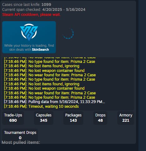 Fuck it, I have figured that I do a lot of dumb shit in CS, and it’s time to start posting it. First thing I am currently 1100 cases dry, gonna post on here to remember the journey.