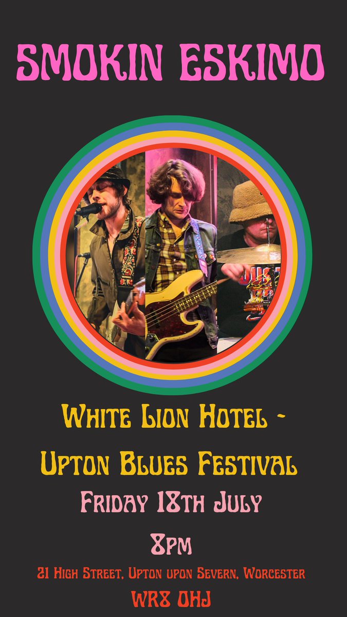 We’re thrilled to say that we will be playing live at this year’s UPTON BLUES FESTIVAL 
Catch us Friday 18th July, 8PM at The White Lion — it’s going to be loud, raw, and full of energy.

Camping and full festival info available at: uptonbluesfestival.com