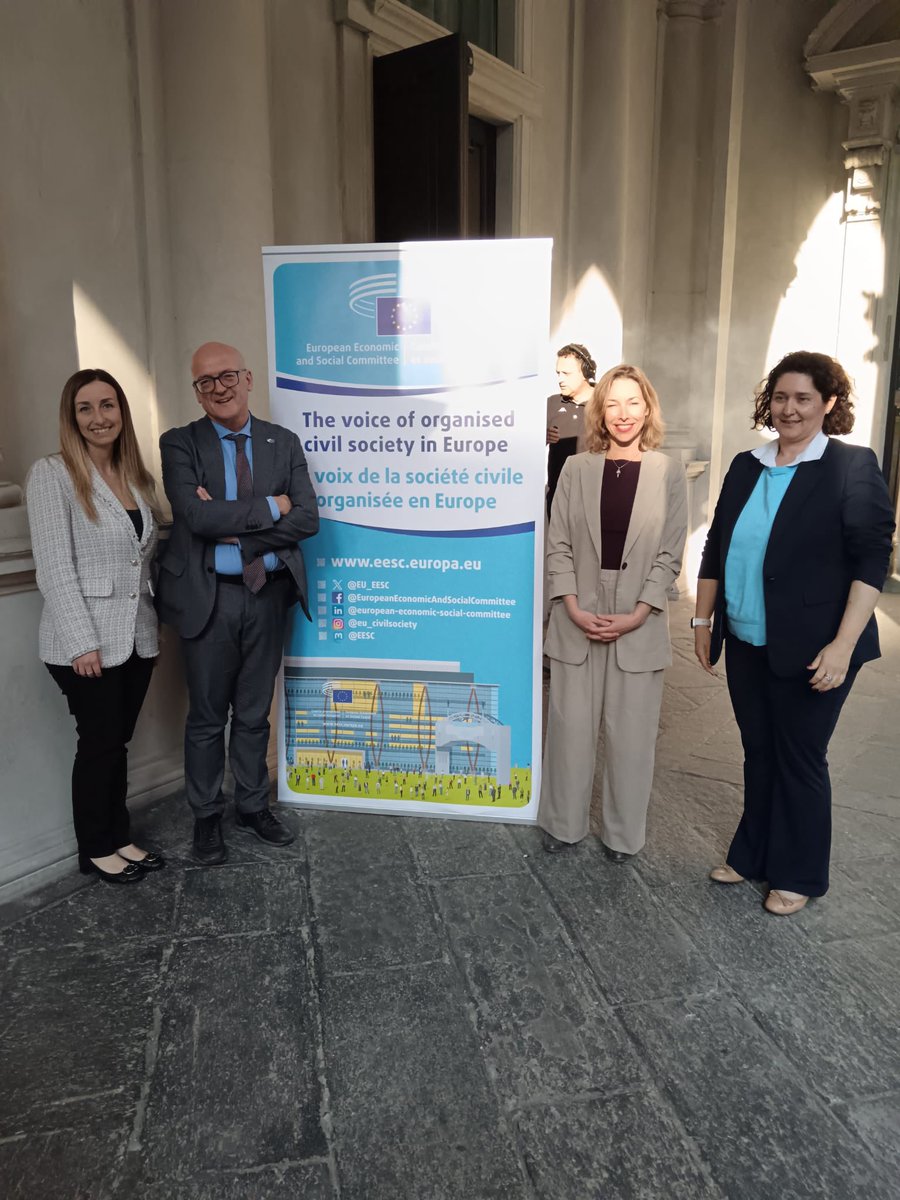 Una bella conversazione questo pomeriggio nell’ambito della #milanocivicweek nella giornata dell’Europa abbiamo parlato di Economia sociale e partecipazione della società civile. Grazie a <a href="/Corriere/">Corriere della Sera</a> e <a href="/CorriereBN/">CorriereBuoneNotizie</a> per aver coinvolto <a href="/EU_EESC/">European Economic and Social Committee</a> e <a href="/SocialEcoEU/">Social Economy EU</a>