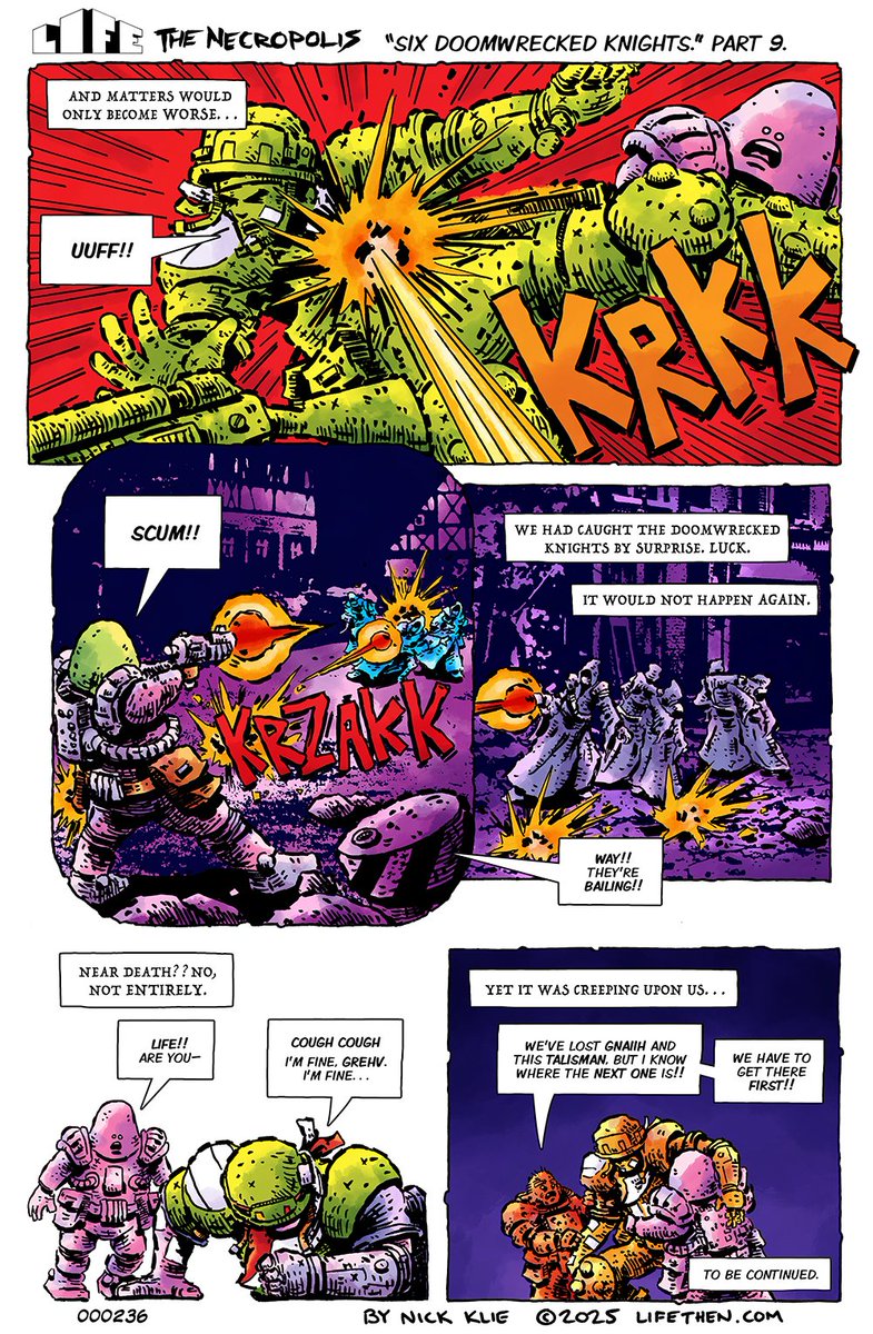 Hey you, look at this new comic I made! Tell literally everyone you know about it. Please. 

Really trying hard to remember to name my characters, and refer to them by name in the story.

#diycomicshardcore #kamloops #comics #scificomics #scifiart