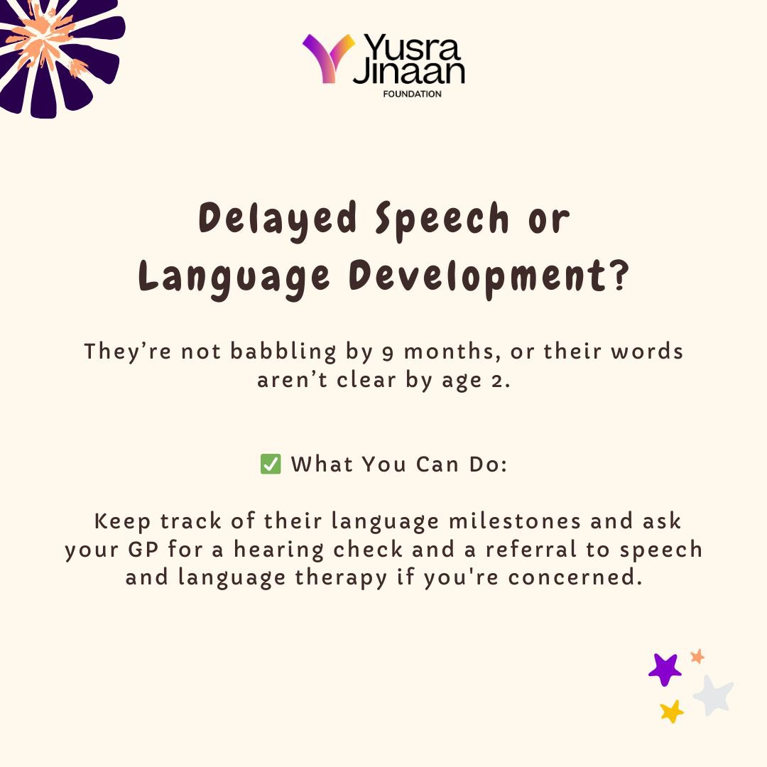 👂🏽 Worried your child might have hearing issues?
You’re not alone and you’re not overthinking it. This #DeafAwarenessWeek, we’re sharing key signs to look out for and practical steps you can take💛

#ChildHearing #EarlyIntervention #ParentSupport #HearingAwareness #DeafAwareness