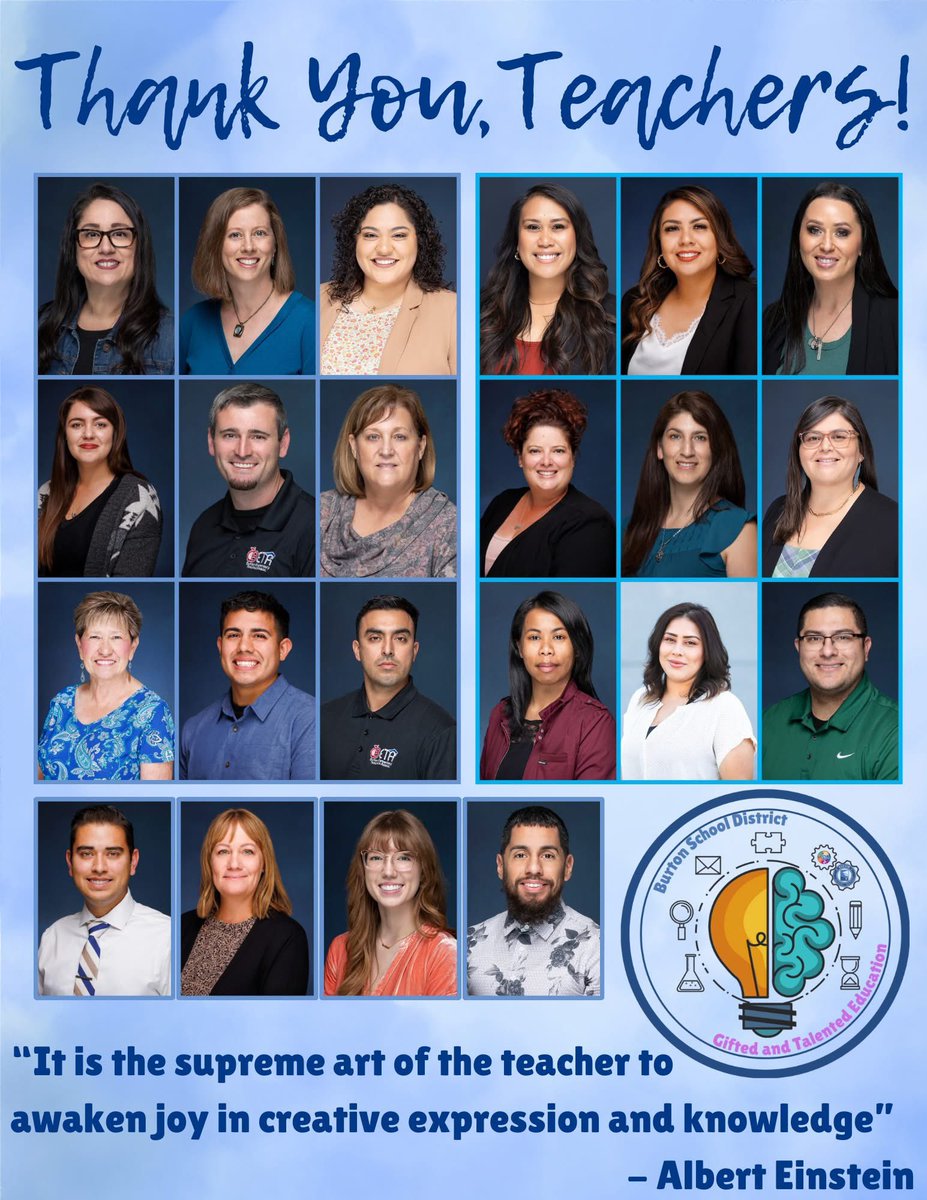 Thank you to our amazing GATE team! You truly make a difference in the lives of those you serve. #giftededucation