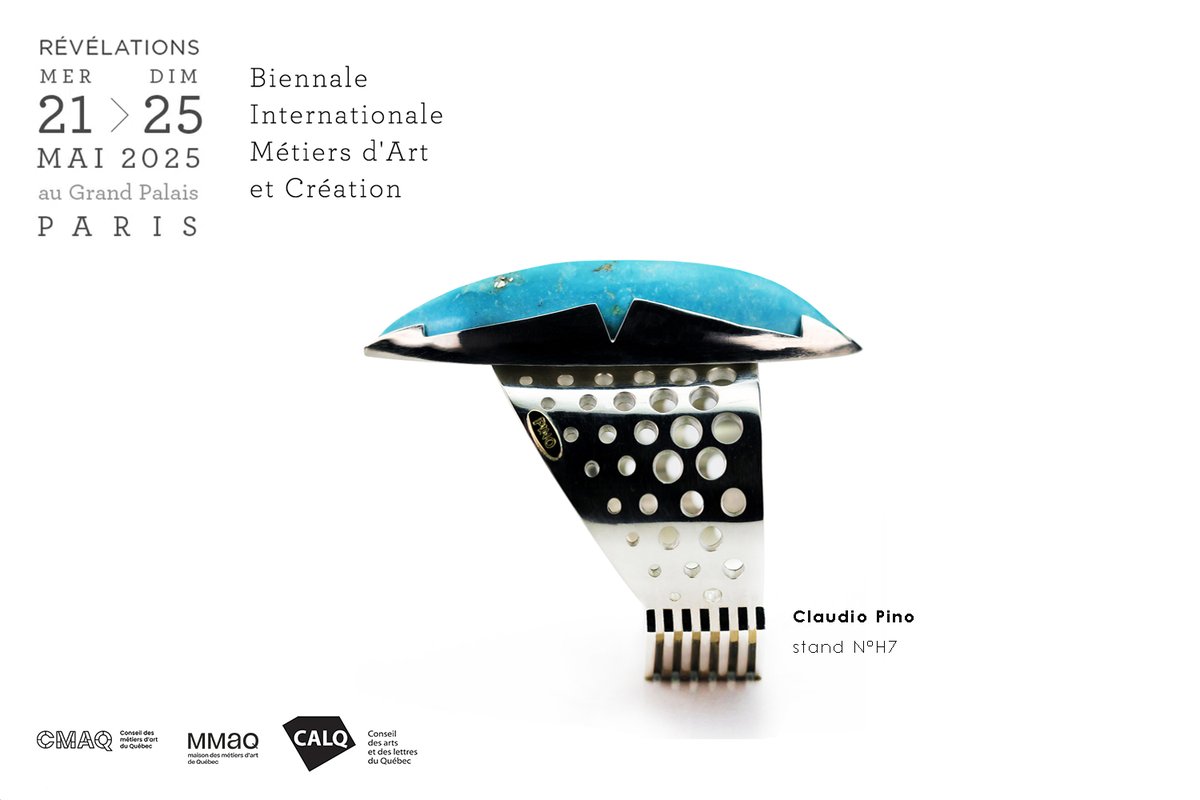 Design_CPino's tweet image. At the Grand Palais in Paris &amp;gt; From May 21 to 25, I look forward to meeting you at booth No. H7. The opening night will take place on May 21, from 6 p.m. to 10 p.m. — reservation required.