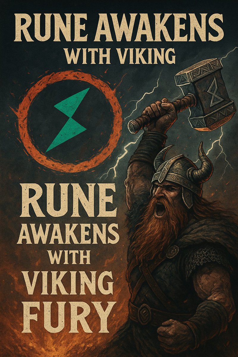 The runes have spoken… and they say: $RUNE awakens with Viking fury.

⚔️ 1.503 USDT
📈 +11.16% (24h)
🔥 Volume: (24h) $159.45M
65.84%
🕯️ Green candle worthy of Ragnarok

From the depths of 1.20 came a roar:
“Let the resistances tremble — the warrior has returned!”

Today we