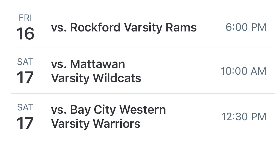 Alex’s HS team has entered a perfect game tournament at the Meijer Sports complex in Rockford. We are excited to get a chance to play some great teams from other parts of the state next weekend.