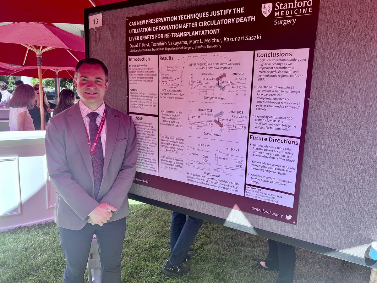 StanfordAbdTxp (@stanfordabdtxp) on Twitter photo 🧪 Spotlight 2: Can DCD liver grafts work for re-transplants? Dr. David Krist investigates novel preservation strategies with major implications for liver allocation. <a href="/KazuS123456789s/">Kazu Sasaki</a> #Holman25 🧪 Spotlight 2: Can DCD liver grafts work for re-transplants? Dr. David Krist investigates novel preservation strategies with major implications for liver allocation. <a href="/KazuS123456789s/">Kazu Sasaki</a> #Holman25