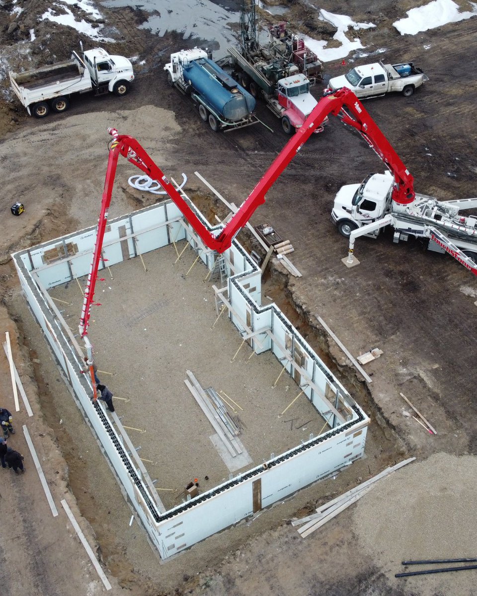 Great job by Superbee Concrete on this foundation! In just a few days this crew had the <a href="/NUDURAICF/">NUDURA Insulated Concrete Forms</a> installed and concrete placed. Another successful foundation by this team!

#PrairieICF #Saskatchewan #nuduraicfs