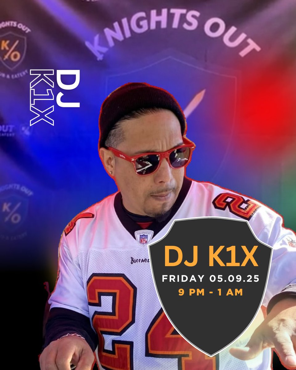 It's Friday Let's Gooooo🔥 <a href="/djk1x/">Dj K1X</a> is in the house TONIGHT 9PM - 1AM 🪩