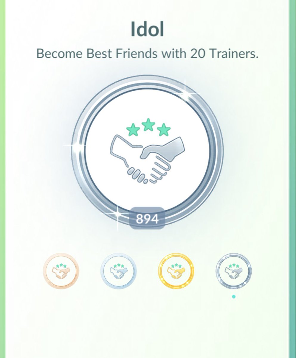 pogo_brittany's tweet photo. Looking for friends that send/open gifts daily for fast best friend XP 😊
I’ll only accept those that comment or DM that they sent request ✨
Slow openers will be deleted ❌ I don’t care if you miss a few days but please be consistent 
Thank you! ❤️
TC: 377277157683
#PokemonGO https://t.co/8D9KE2BgYg