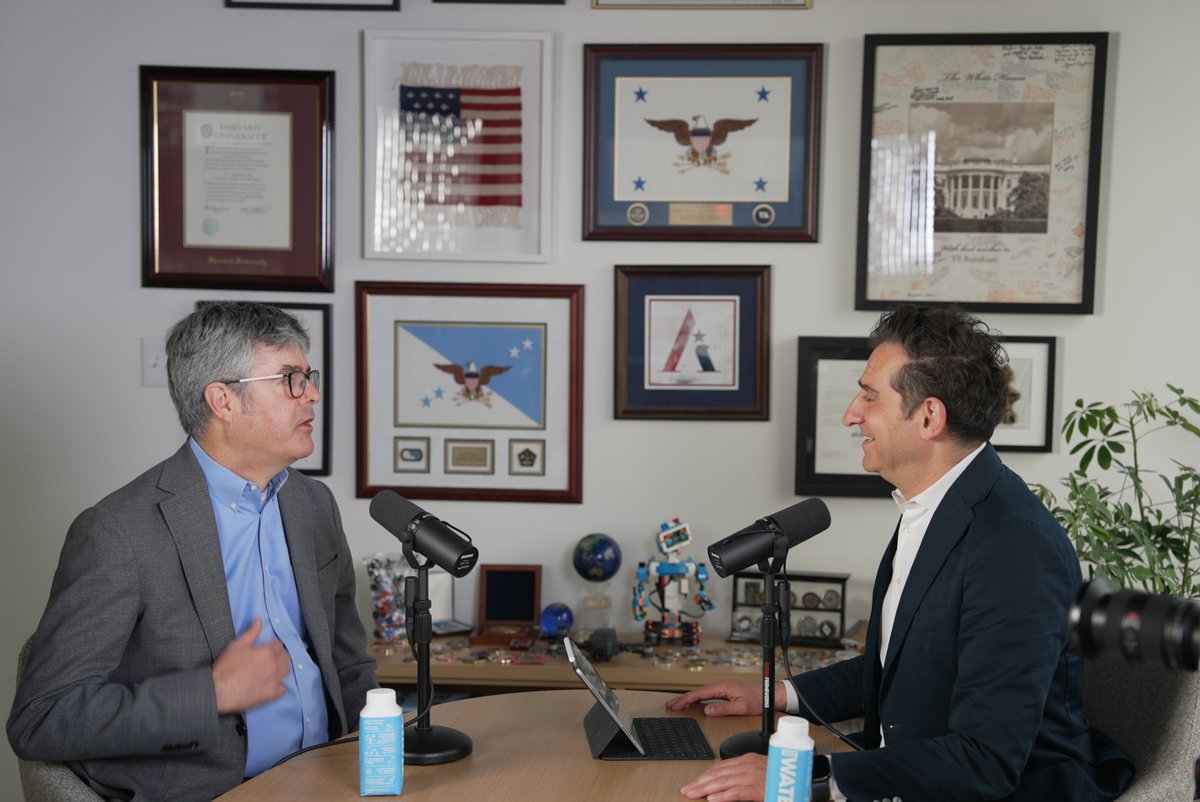 Ylli_Bajraktari's tweet image. Today, I had the privilege of hosting Thomas Mason, the Director of the @LosAlamosNatLab for an upcoming installment of #MemosToThePresident. The conversation produced profound insights that I'm eager to share with you all.
Stay tuned for next Tuesday!