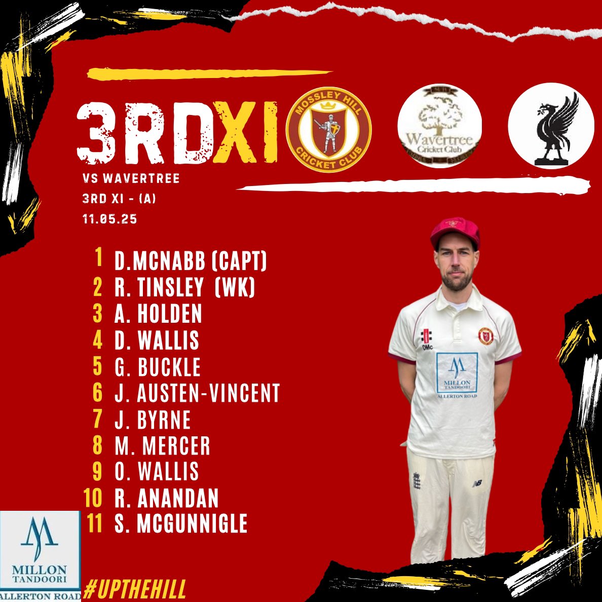 Game week 4 lineups 🏏

#Cricket #Liverpool #upthehill