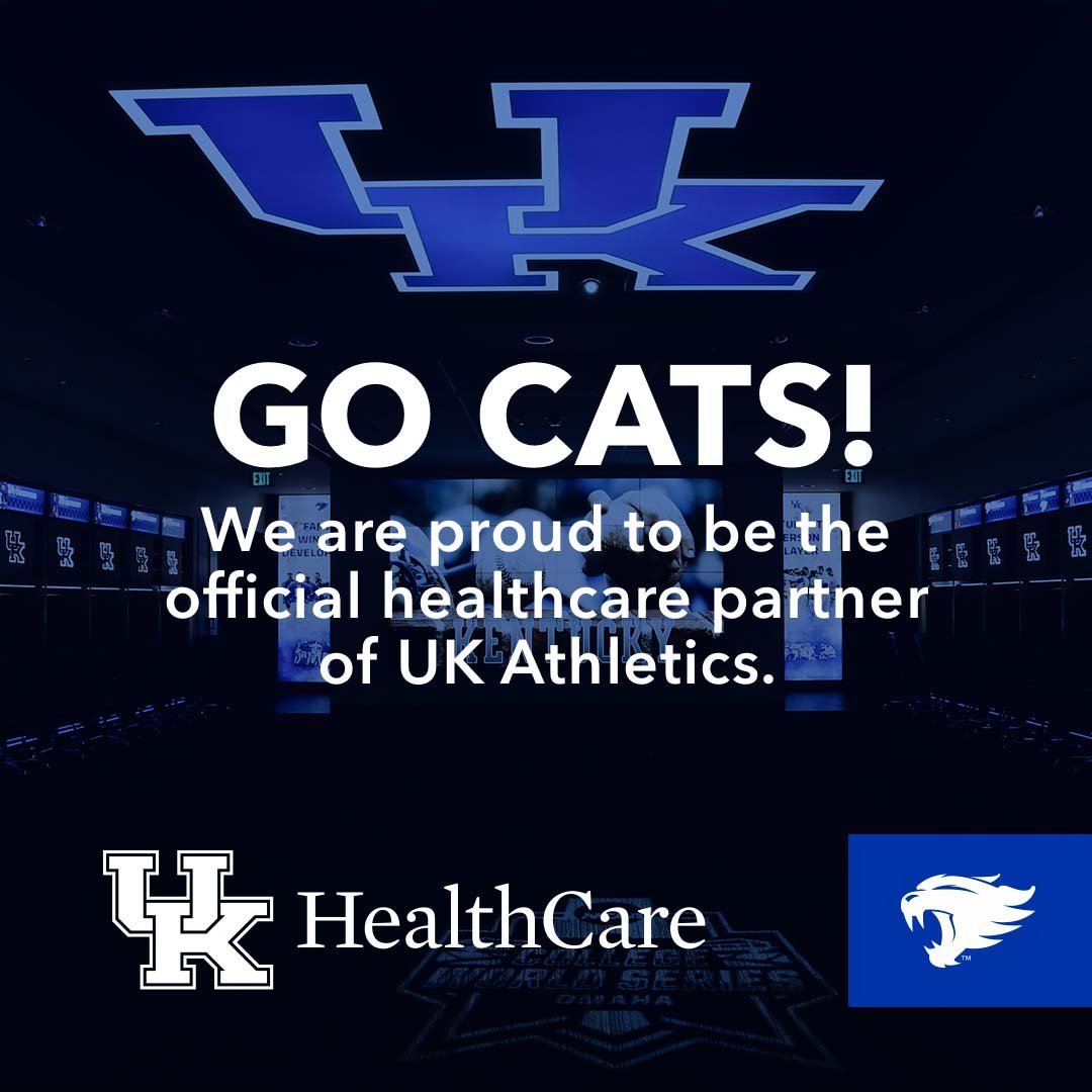 UK HealthCare (@uk_healthcare) on Twitter photo We’re proud to sponsor <a href="/UKBaseball/">Kentucky Baseball</a> this weekend as the Wildcats face Oklahoma tonight, tomorrow and Sunday.
Stop by our table each game for a free gift! #GoCats #BBN We’re proud to sponsor <a href="/UKBaseball/">Kentucky Baseball</a> this weekend as the Wildcats face Oklahoma tonight, tomorrow and Sunday.
Stop by our table each game for a free gift! #GoCats #BBN