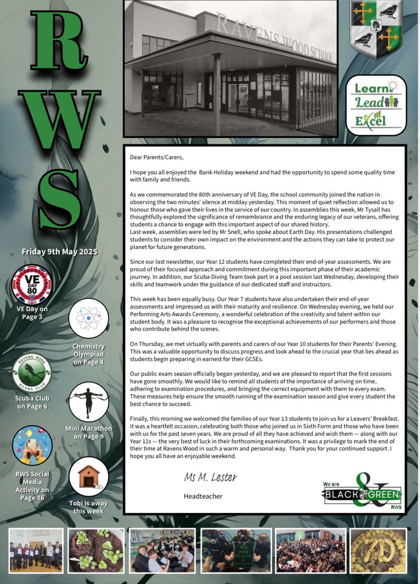 Ravens Wood School tweet media