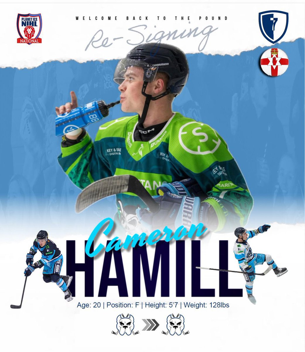 The Bristol Honda Pitbulls are thrilled to announce the re-signing of Cam Hamill for the 25/26 season. 🔥✍️🏒

Head to our website to read more 🔗⬇️

bristolpitbulls.co.uk/2025/05/09/ham…