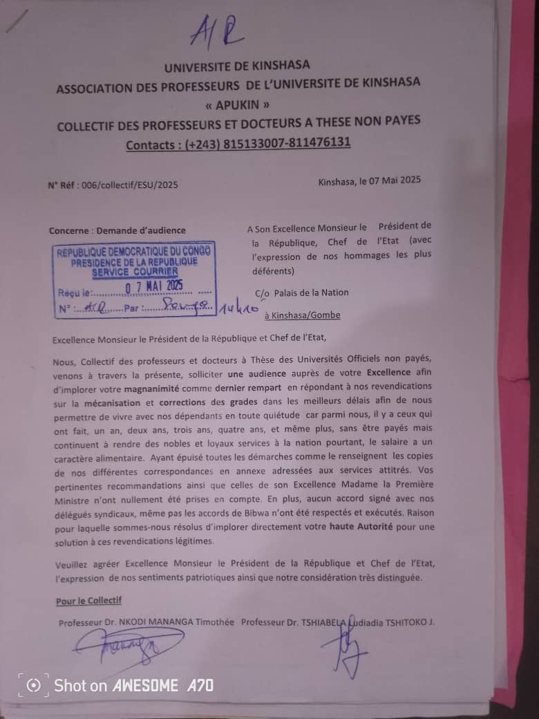 KabambaArsene's tweet photo. @Presidence_RDC @PrimatureRDC @Fatshi20 @fatshi13 @SuminwaJudith https://t.co/Q1HbRv4rvT