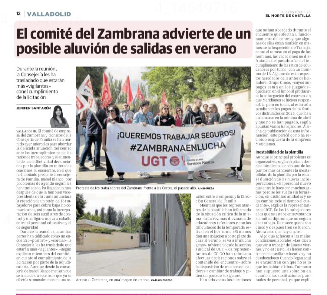 #zambranaenlucha #nonosresignamos #nosomossumisos