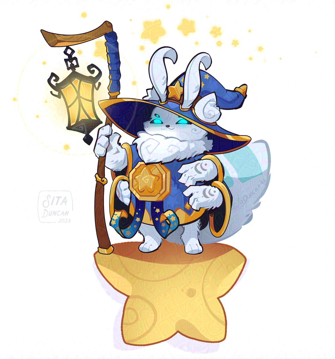 🌙A fuzzy little friend