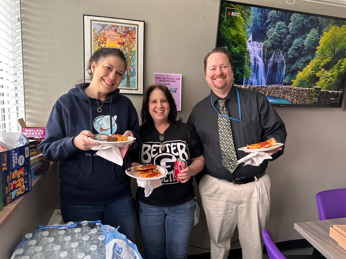 Odyssey Academy (@greeceodyssey) on Twitter photo HUGE shout out to our PTSA for providing lunch, snacks and drinks for us today for staff appreciation!! We appreciate our PTSA and are thankful for all they do! Thank you to Mrs. Siwicki and Mrs. Defendorf for being there today to help! ππ€ππ€ <a href="/CHepburnChange/">Dr. Corey T. Hepburn</a> <a href="/GCSDcommschools/">GCSD Community Schools</a> HUGE shout out to our PTSA for providing lunch, snacks and drinks for us today for staff appreciation!! We appreciate our PTSA and are thankful for all they do! Thank you to Mrs. Siwicki and Mrs. Defendorf for being there today to help! ππ€ππ€ <a href="/CHepburnChange/">Dr. Corey T. Hepburn</a> <a href="/GCSDcommschools/">GCSD Community Schools</a>