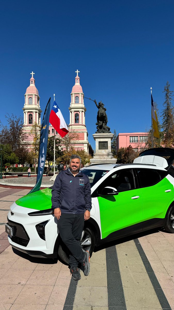 Otra golondrina que si hace verano, pasamos la treintena de taxis colectivos eléctricos para O'Higgins ⚡⚡⚡🚕 Y #Seguimos !