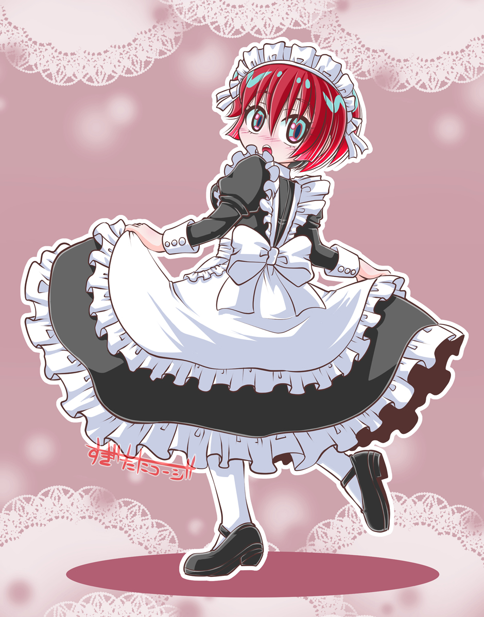 「メイドマチュ#GQuuuuuuX #ジークアクス #マチュ#メイドの日 」|すぎたに@4/2SHTウマ06のイラスト