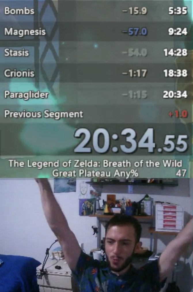 Got a PB yesterday on Great Plateau Any% :D

m̵y̵ ̵s̵o̵c̵i̵a̵l̵ ̵m̵e̵d̵i̵a̵ ̵l̵i̵f̵e̵ is ̵r̵e̵c̵o̵r̵d̵i̵n̵g̵ ̵s̵m̵ ̵n̵o̵t̵a̵b̵l̵e̵ ̵m̵o̵m̵e̵n̵t̵s̵ ̵a̵n̵d̵ ̵p̵o̵s̵t̵ ̵t̵h̵e̵m̵ ̵d̵a̵y̵s̵ ̵o̵r̵ ̵w̵e̵e̵k̵s̵ ̵a̵f̵t̵e̵r̵ ̵t̵h̵e̵ ̵f̵a̵c̵t̵ ̵w̵h̵e̵n̵ ̵i̵'̵m̵ ̵b̵o̵r̵e̵d̵ ̵a̵t̵ ̵w̵o̵r̵k̵
