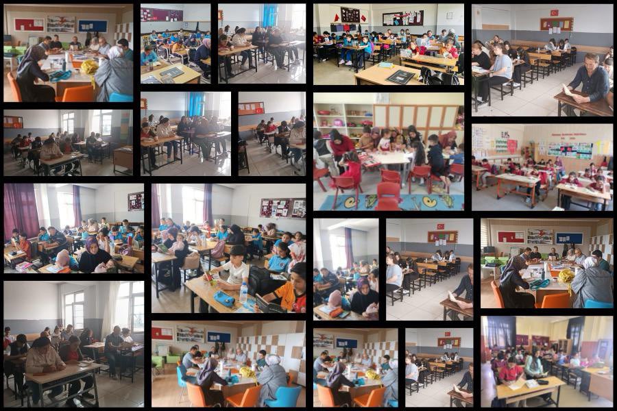 sahinbeymem's tweet photo. Her Yaşta, Her Yerde OKURYAZAR Bir Nesil!👨‍👩‍👧‍👦📖

Şahinbey’in öğrencileri; ⏳bugün🔔6. ders saatinde velileri ile 🏫okullarında kitap okudu; gönül bohçasına kültür dolu bir hatıra koydu.💌

#OkuryazarGaziantep https://t.co/itg6UJxRI4