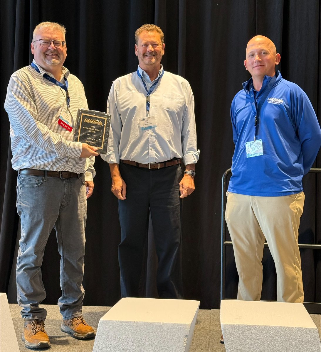Congratulations to Kentucky State Manager Roy Gray on his Kentucky Water &amp; Wastewater Operators Association Eugene Nichols Award!

Read the full article here on our news blog: loom.ly/7uHOMig
