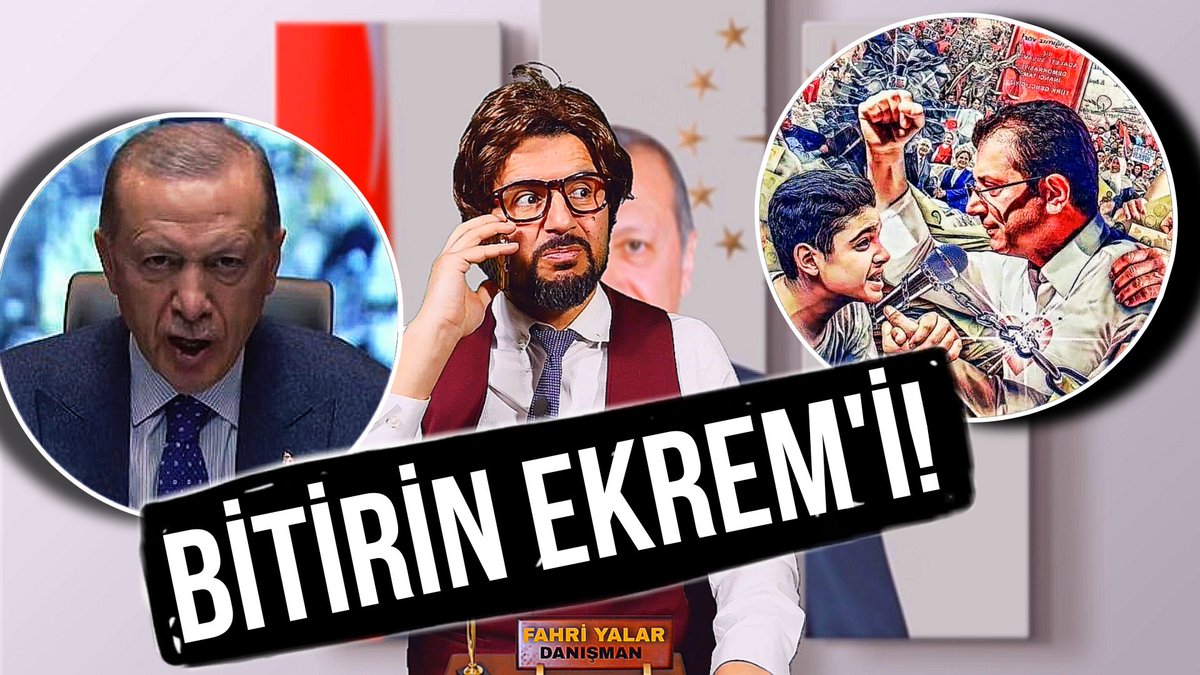 Reyizin en büyük korkusu;
Ya Ekrem bitecek ya da Recep gidecek!

Yeni video yayında dostlar. Recep gitmeden aman video silinmeden izleyin. 😉⬇️
youtu.be/uk5fXR1wjxM?si…

#Ekremİmamoğlu
#Erdoğan