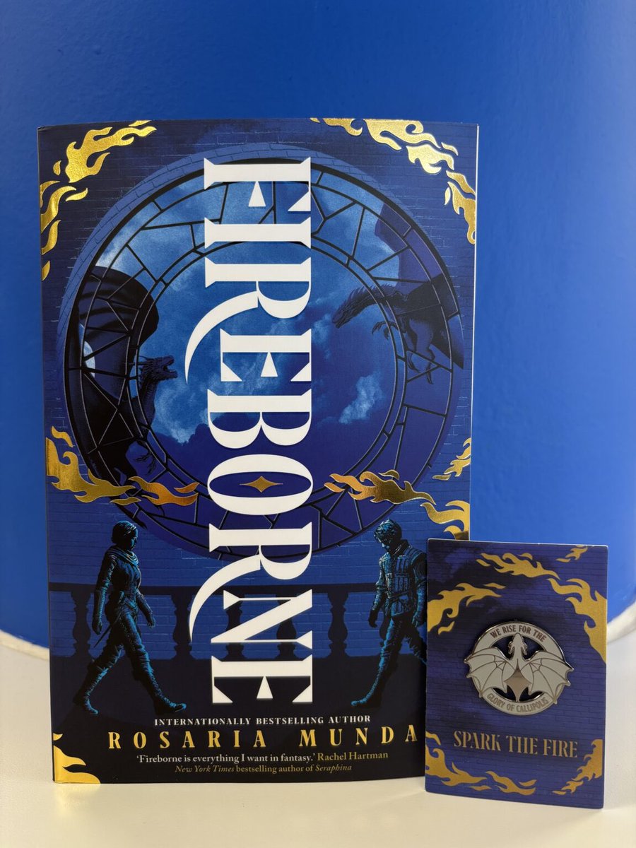 To celebrate the publication of #Fireborne, the first instalment in Rosaria Munda’s gripping YA fantasy series, we’re giving three readers the chance to win a copy of the book and an exclusive Aurelian Cycle pin badge. culturefly.co.uk/win-a-copy-of-…