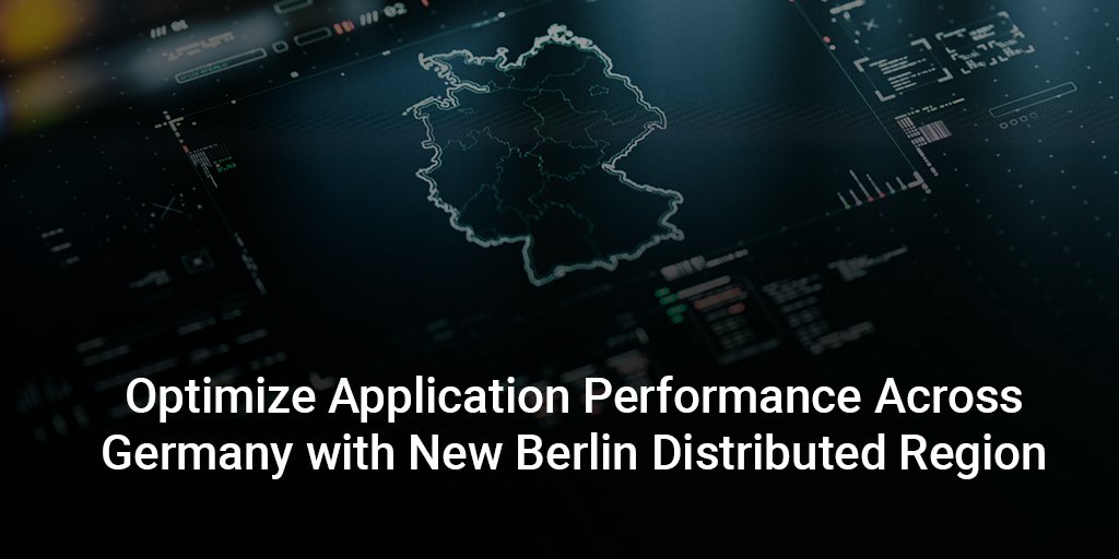 New Berlin distributed region now live! Place apps closer to users and reduce latency in Germany. Learn more here: ow.ly/PVUJ50VPCWw