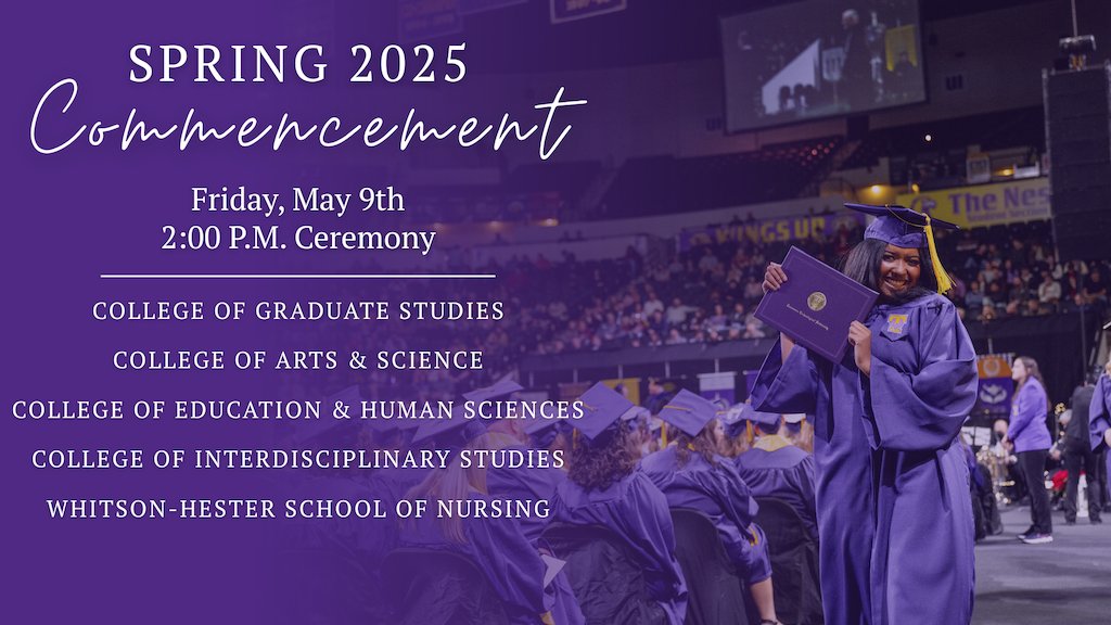 The second commencement ceremony of the day begins soon! 🎓

📺 Watch Live: youtube.com/live/YTX7taCy8…

#TNTechGrad
