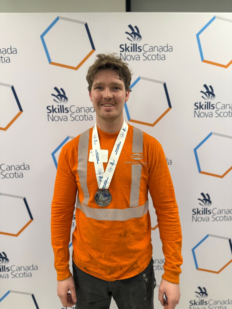 IrvingShipbuild's tweet image. Congratulations to Pipefitter Apprentice Mason Macpherson, who won silver at the Nova Scotia Skills Competition! Mason is among four ISI Apprentices who medaled at this year's competition. @Skills_NS