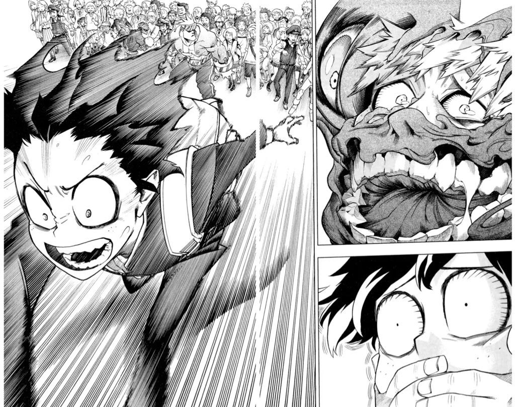 เดกุ : สู้เขานะ เดี๋ยวก็มีฮีโร่สักคนมาช่วย

*เห็นหน้าคัตจัง*

also เดกุ : เมียกุเจ็บชีวิตมึงจบ