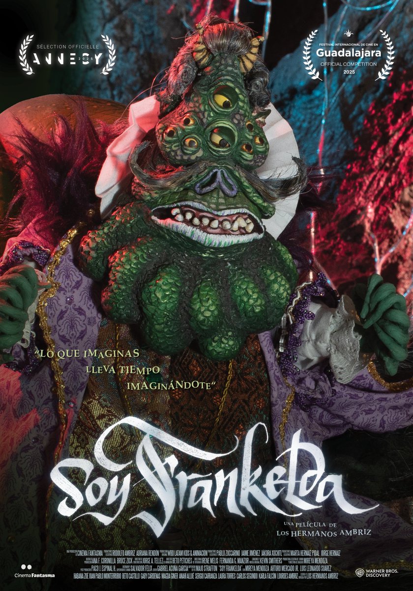 Cinema Fantasma (@cinemafantasma) on Twitter photo Se acaba de anunciar que "Soy Frankelda" ha sido elegida como la película de apertura del <a href="/FICGoficial/">FICG Oficial</a>, Festival Internacional de Cine de Guadalajara, en su Gala Inaugural. Agradecemos profundamente este gran honor. Esperamos que el público mexicano disfrute lo que preparamos. Se acaba de anunciar que "Soy Frankelda" ha sido elegida como la película de apertura del <a href="/FICGoficial/">FICG Oficial</a>, Festival Internacional de Cine de Guadalajara, en su Gala Inaugural. Agradecemos profundamente este gran honor. Esperamos que el público mexicano disfrute lo que preparamos.