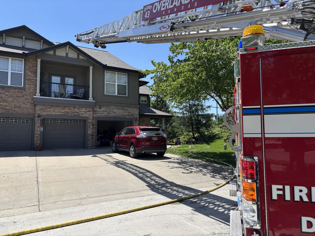 Overland Park Fire Department (@overlandparkfd) on Twitter photo OPFD & <a href="/LeawoodFire/">Leawood Fire</a> on scene bldg. fire 128th & metcalf. No injuries fire contained to dryer and surrounding cabinetry. OPFD & <a href="/LeawoodFire/">Leawood Fire</a> on scene bldg. fire 128th & metcalf. No injuries fire contained to dryer and surrounding cabinetry.
