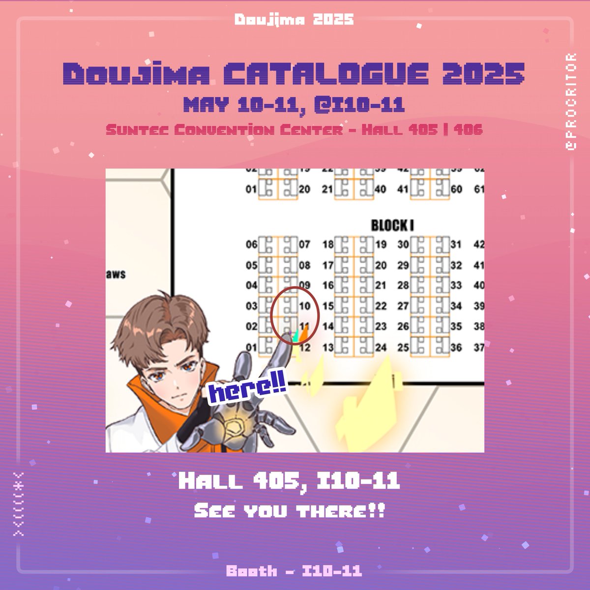 Procritor's tweet photo. catalogue!! boothin with @hyrinu cya there!!
I10-11
1/3
#doujima #doujima2025 #doujima2025catalogue #zzzero #linkclick #Genshinlmpact #pikmin #LimbusCompany https://t.co/QKgn3GebKL