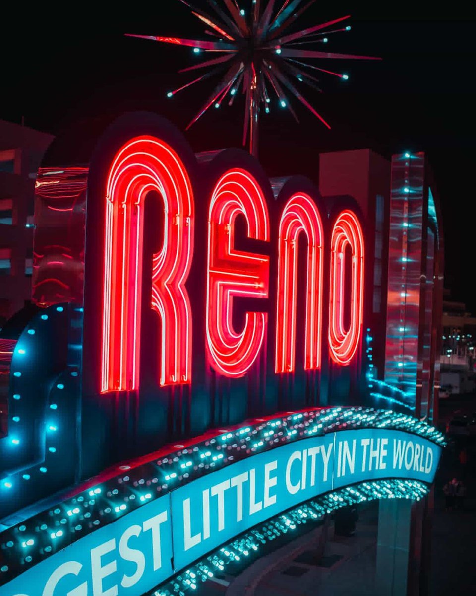 Happy 157th birthday, Reno! Marking another year for Reno, a city that continues to evolve and captivate. 🥳🥂✨ <a href="/CityofReno/">City of Reno</a> 

 📸 Instagram: Reno After Dark

#homemeansnevada #renotahoe #travelnevada #renonevada #renonv #happybirthayreno