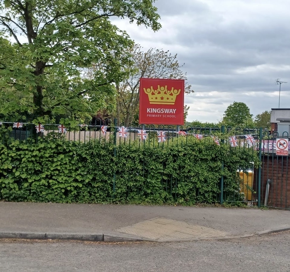 Yesterday our lovely children participated in the VE 80 Great Big Live Assembly. Everyone dressed in red, white and blue to mark the occasion and our school was decorated too. 
#VEDay #LestWeForget #Remembrance