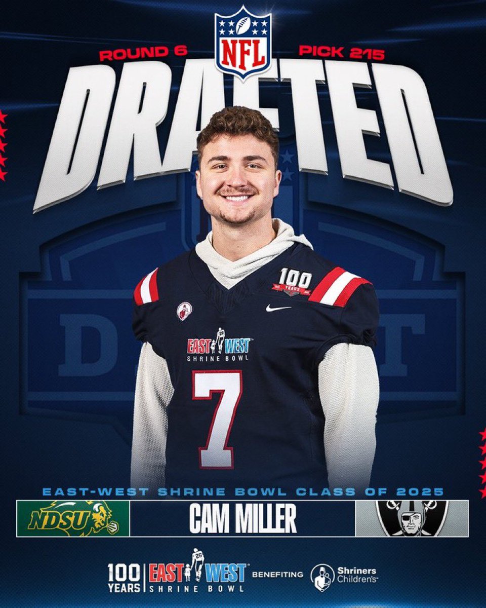 Eric Galko (@ericgalko) on Twitter photo #Raiders tied for the MOST <a href="/ShrineBowl/">East-West Shrine Bowl</a>
Draft Picks this year with four, including some of the most athletic and versatile prospects in the class.
💨Donte Thornton-RARE speed/size big play WR
🥷Tonka Hemingway - Slicing, athletic DT
♟️JJ Pegues - DL chess piece with real FB value #Raiders tied for the MOST <a href="/ShrineBowl/">East-West Shrine Bowl</a>
Draft Picks this year with four, including some of the most athletic and versatile prospects in the class.
💨Donte Thornton-RARE speed/size big play WR
🥷Tonka Hemingway - Slicing, athletic DT
♟️JJ Pegues - DL chess piece with real FB value