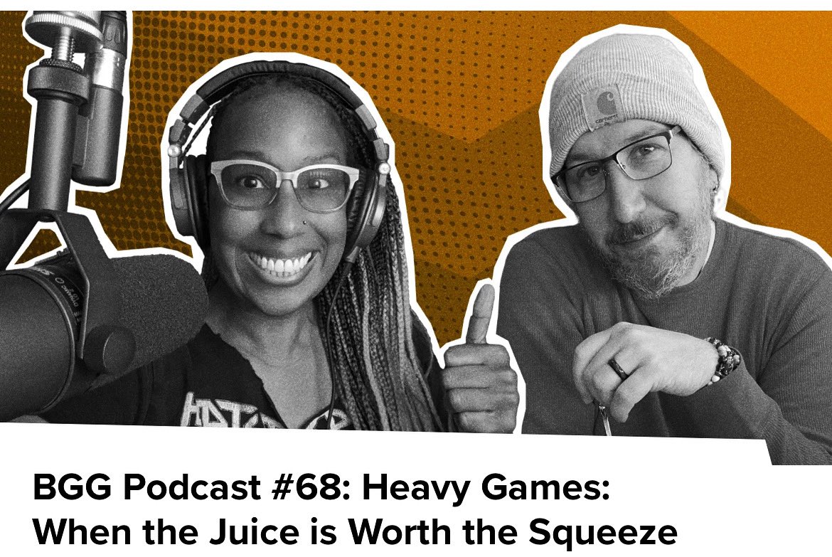 Heavy Cardboard (@heavycardboard) on Twitter photo Hey lookie here…I did a thing with <a href="/candidrum/">Candice M. Harris</a> & <a href="/BoardGameGeek/">BoardGameGeek</a>
Give the podcast a listen!
(Link in first reply) Hey lookie here…I did a thing with <a href="/candidrum/">Candice M. Harris</a> & <a href="/BoardGameGeek/">BoardGameGeek</a>
Give the podcast a listen!
(Link in first reply)