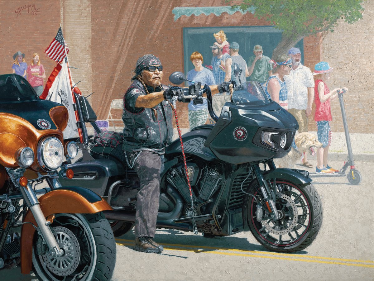Greg Beecham Studio (@gregbeechamart) on Twitter photo "Wind River Warrior"
30"X40"
Oil on Linen
Destined for Prix de West 2025 (20-21 June)
<a href="/ncwhm/">Nat'l Cowboy Museum</a>
#gregbeechamstudio #wyomingartist #sourcetek "Wind River Warrior"
30"X40"
Oil on Linen
Destined for Prix de West 2025 (20-21 June)
<a href="/ncwhm/">Nat'l Cowboy Museum</a>
#gregbeechamstudio #wyomingartist #sourcetek