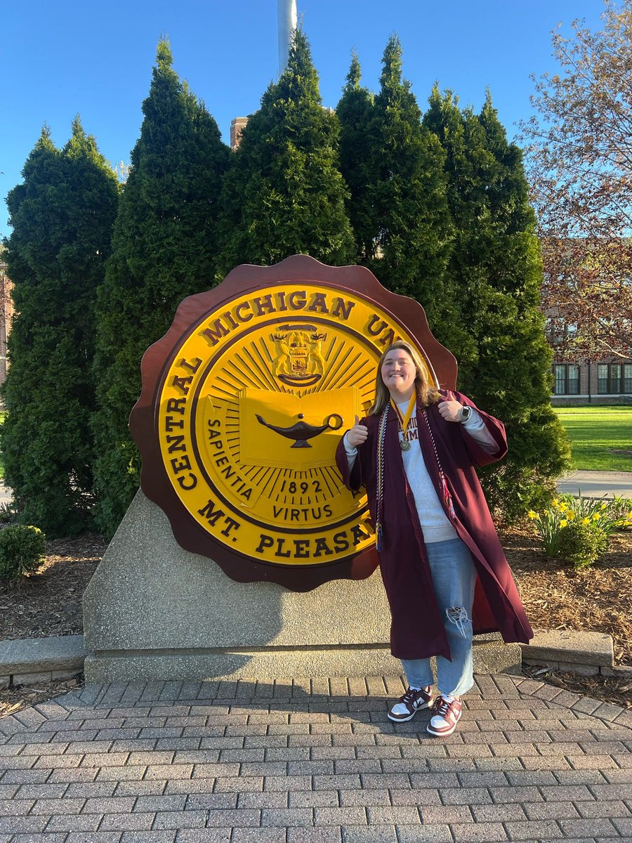 Congratulations to our student assistant Brooke Gordon for being accepted to the Clemson University, Student Affairs M.Ed. Program as a graduate assistant.

Brooke will be graduating from CMU with majors in Public &amp; Nonprofit Administration and Political Science. 🥳🎓🔥⬆️