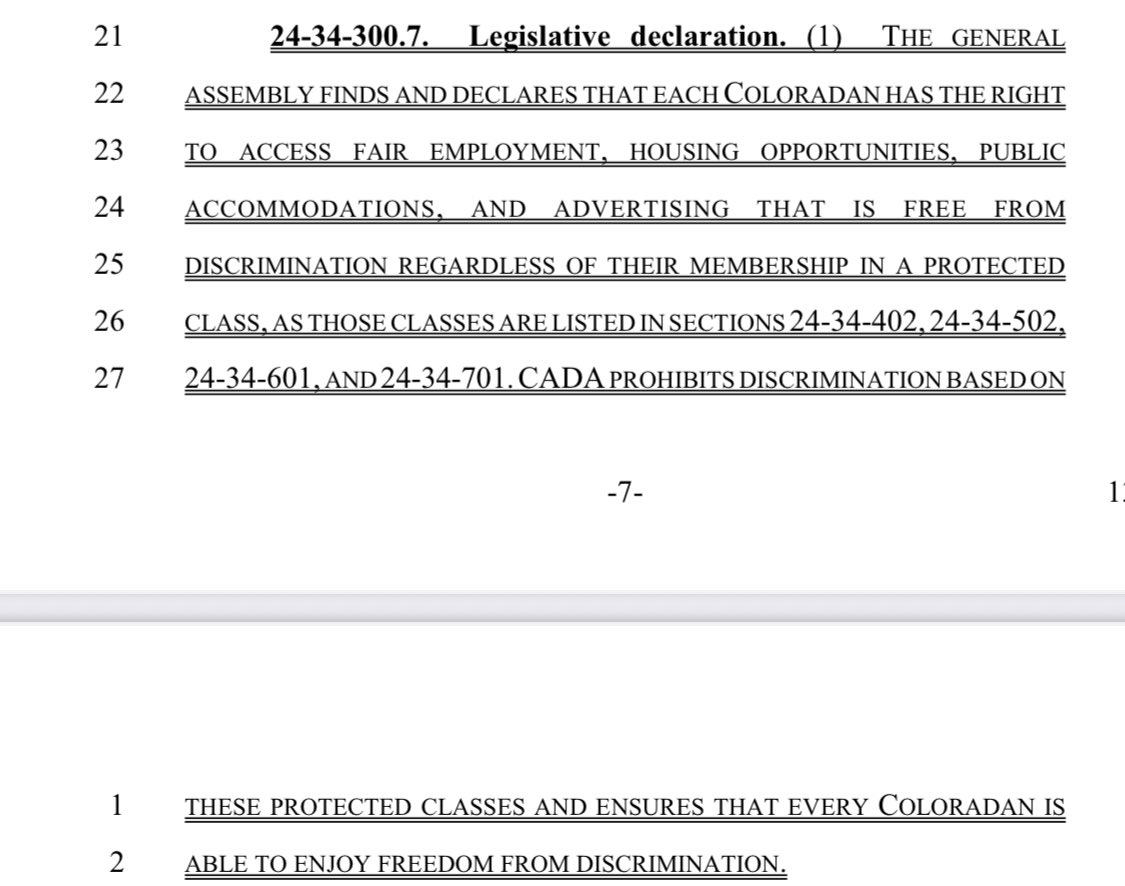 2.  Yes. They wrote a law that prevents this advertising from being shown.  They must really not want you to get one of these shirts from <a href="/xx_xyathletics/">XX-XY Athletics</a>.   Go on. Stop me, Colorado.  

Shhh.  Don’t share this.  We wouldn’t want Colorado to be upset.