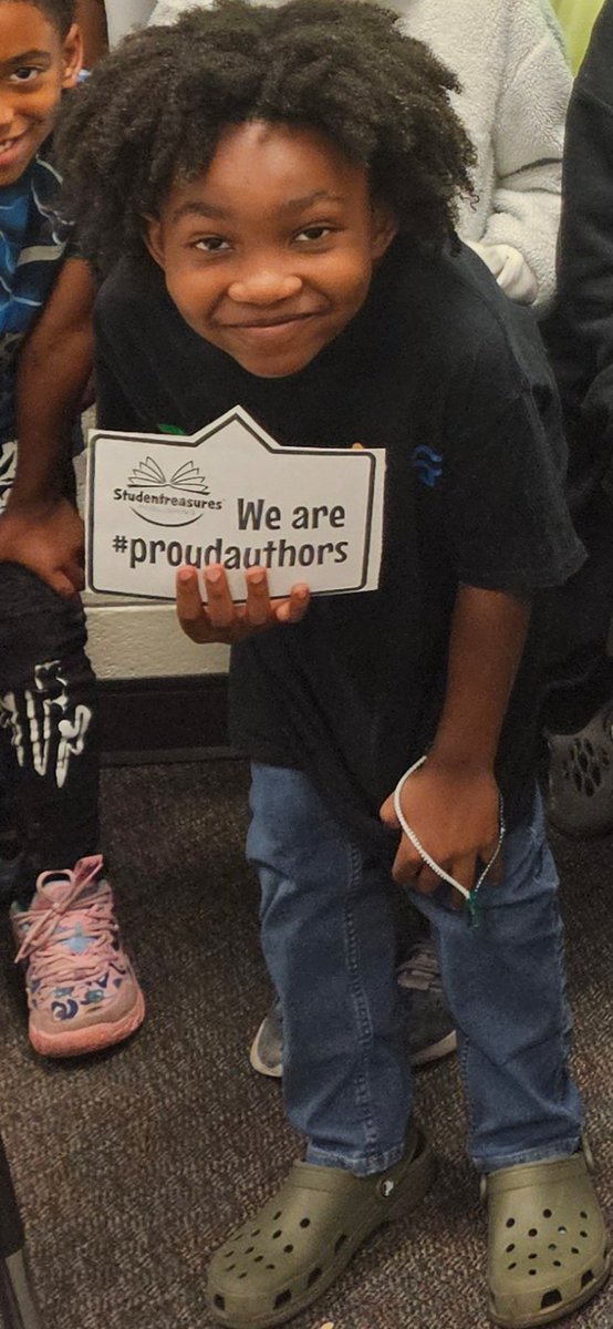 Our class published a book! A lot of time and effort went into this process and we couldn't be prouder!  <a href="/studentreasures/">Studentreasures</a> <a href="/NealBlueCrabs/">Mary B. Neal Elementary School</a> #ProudAuthors