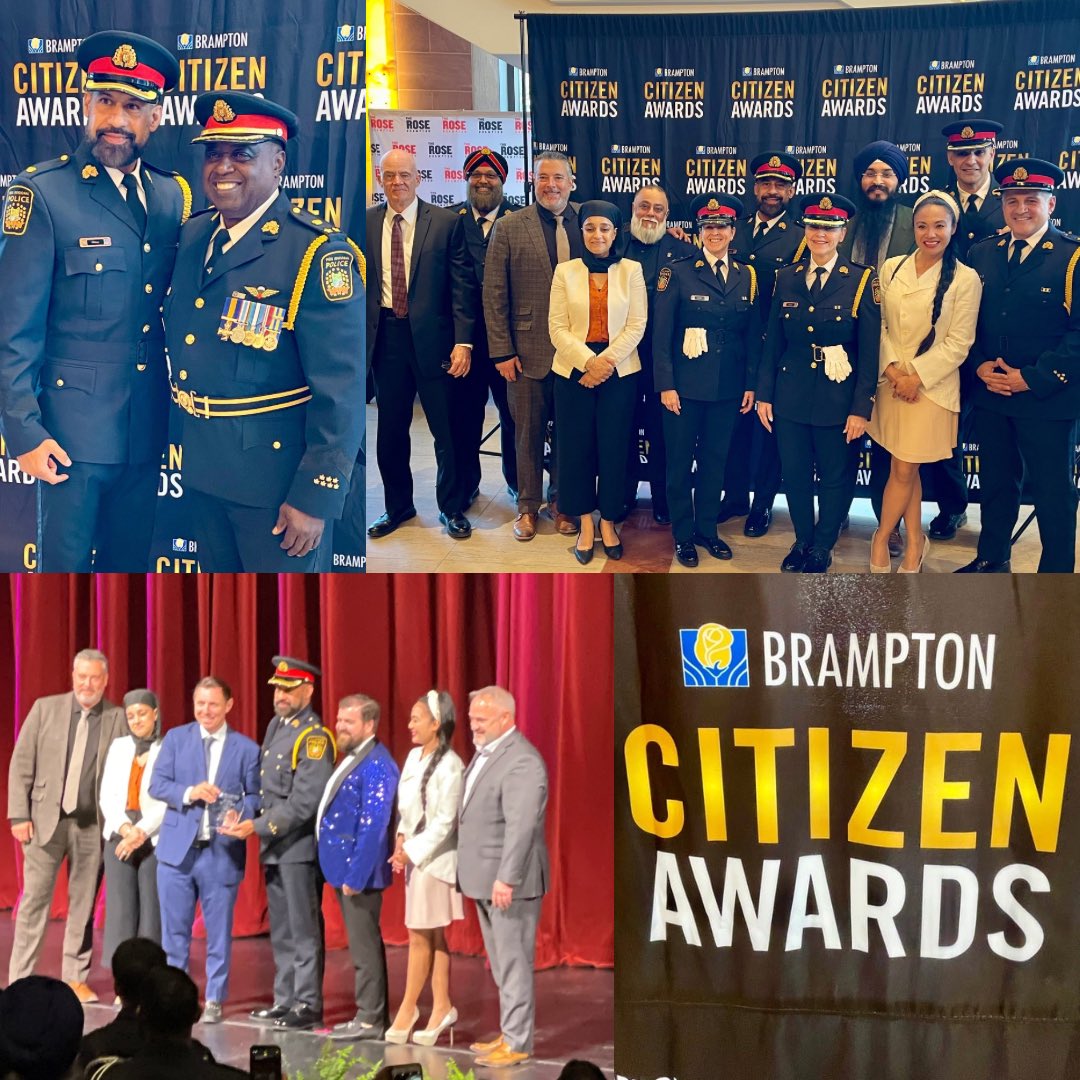 Congratulations to our very own Superintendent <a href="/NChhinzer/">Nav Chhinzer 🚓 🇨🇦</a> on being named <a href="/CityBrampton/">City of Brampton</a> #CitizenoftheYear! A truly well-deserved recognition for his dedication and leadership. An inspiration to us all! #Brampton #PeelPolice