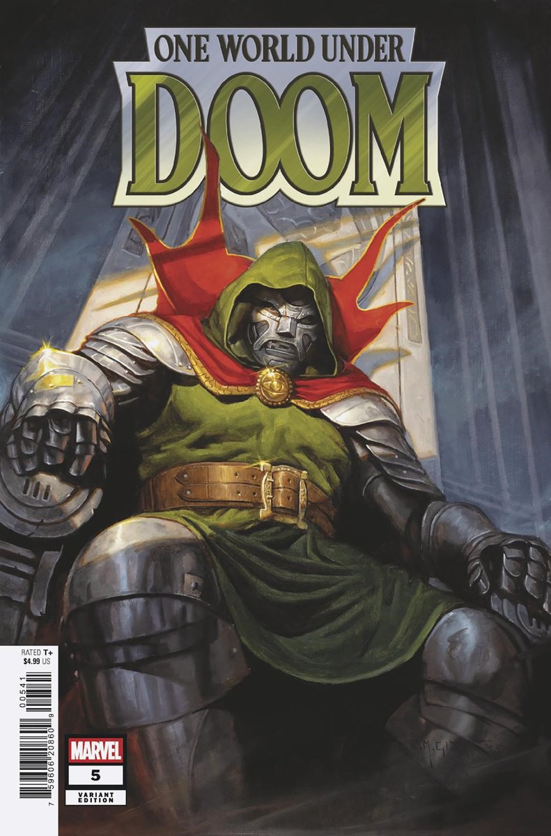 Un aperçu de One World Under Doom #5 (of 9) par @RyanQNorth, <a href="/RB_Silva/">RB Silva</a> et David Curiel chez <a href="/Marvel/">Marvel Entertainment</a> #MarvelComics #Marvel #OneWorldUnderDoom #Doom #FantasticFour #Avengers #Thor buzzcomics.net/showpost.php?p…